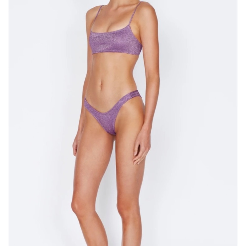 Triangl Mica Bikini in Violet Sparkle